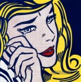 Mädchen weinen 1964 Roy Lichtenstein